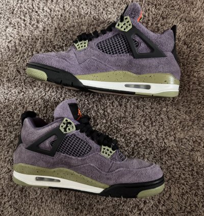 Jordan 4 Canyon Purple