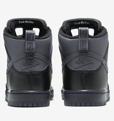 Fpar Nike Sb Dunk Highbrid black Dark Grey