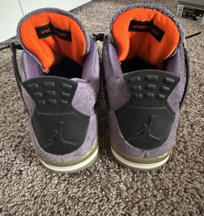 Jordan 4 Canyon Purple