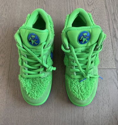 Grateful Dead Nike Sb Dunk Bear Green