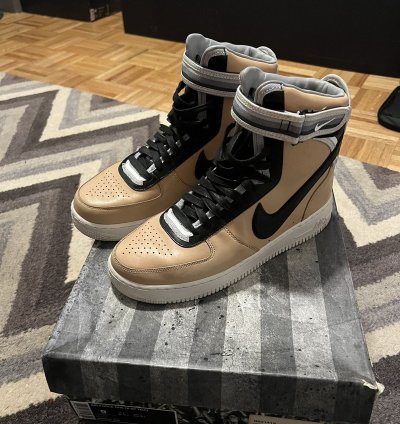 2014 Nike Air Force 1 High Riccardo Tisci Vachetta Shoes