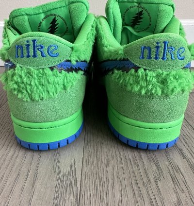 Grateful Dead Nike Sb Dunk Bear Green