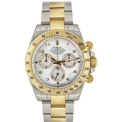 Rolex Daytona Nos Stainless Steel Yellow Gold 116523