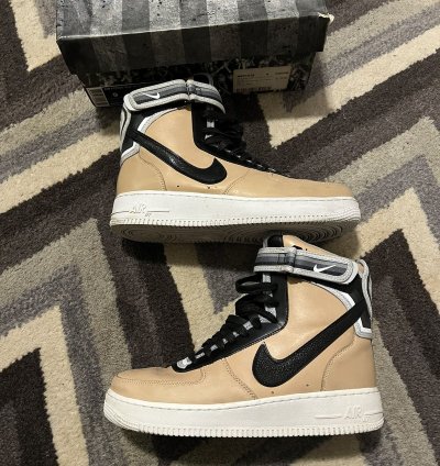 2014 Nike Air Force 1 High Riccardo Tisci Vachetta Shoes