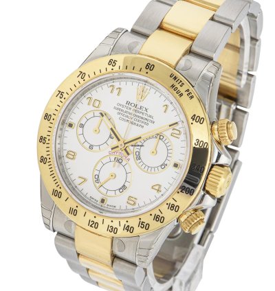 Rolex Daytona Nos Stainless Steel Yellow Gold 116523
