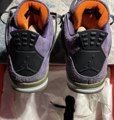 Jordan 4 Canyon Purple Size 13 5w 12m Og All Gently Used