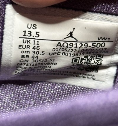 Jordan 4 Canyon Purple Size 13 5w 12m Og All Gently Used