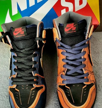 Gundam Unicorn Nike Sb Dunk High Pro Qs