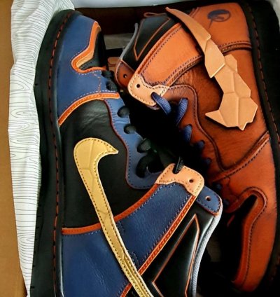 Gundam Unicorn Nike Sb Dunk High Pro Qs