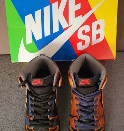 Gundam Unicorn Nike Sb Dunk High Pro Qs