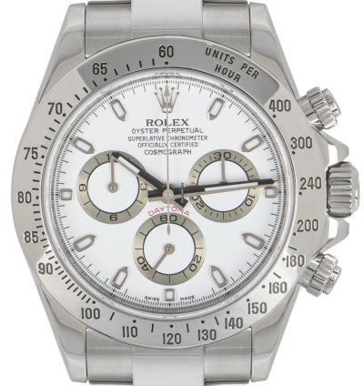 Rolex Daytona Nos White Dial 116520