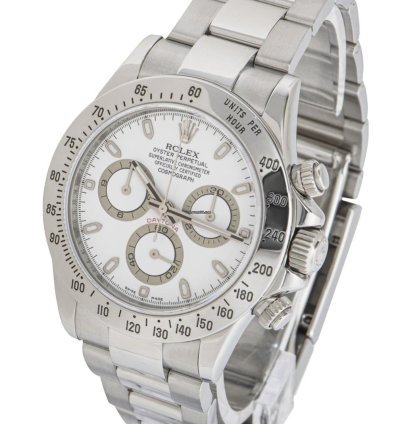 Rolex Daytona Nos White Dial 116520
