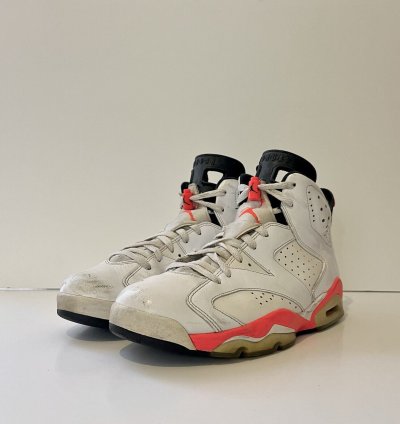2014 Nike Air Jordan 6 Vi Retro 384664-123 White Infrared 10
