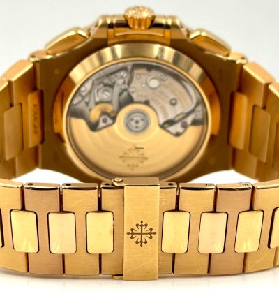 Patek Philippe Nautilus Rose Gold Bracelet 5980 1r Box Papers 2013