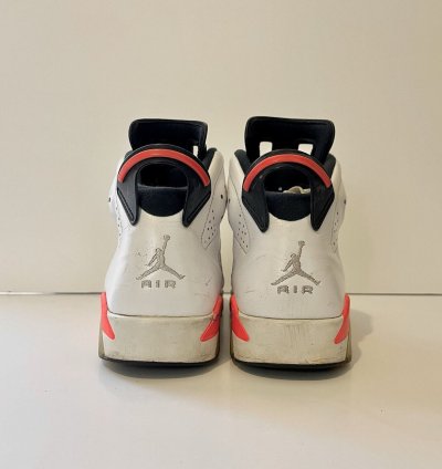 2014 Nike Air Jordan 6 Vi Retro 384664-123 White Infrared 10