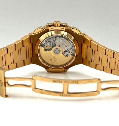 Patek Philippe Nautilus Rose Gold Bracelet 5980 1r Box Papers 2013
