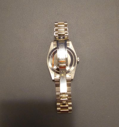 Rolex Day-date 40 Set Completo Con Astuccio In Pelle Hausmann Trident