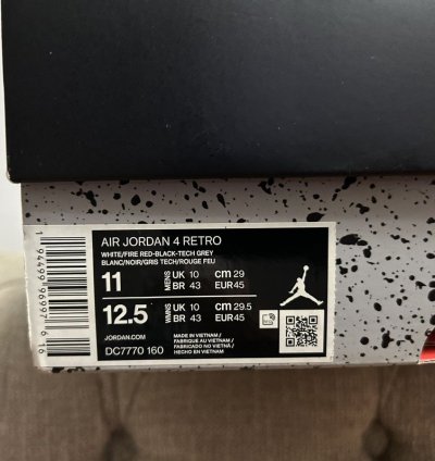 Jordan 4 Fire Red 2020