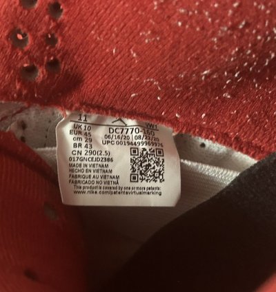 Jordan 4 Fire Red 2020