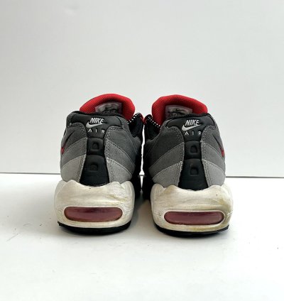 2014 Nike Air Max 95 Comet Red Wolf Gray Grey Black Running