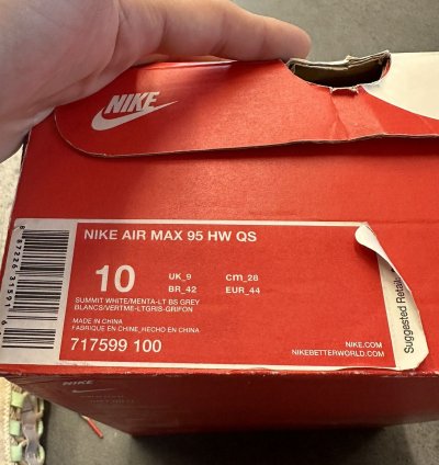 2014 Nike Air Max 95 Qs Halloween Mummy Zombie