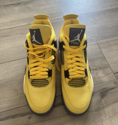Jordan 4 Lightning 2021 Brand New