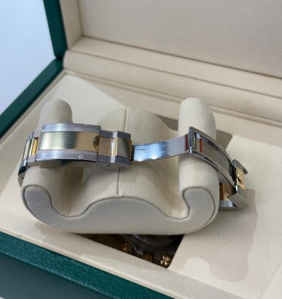 Rolex Daytona Nuovo 2025 Quadrante Nero Acciaio Oro Quadrante Champagne Full Set Con Documenti