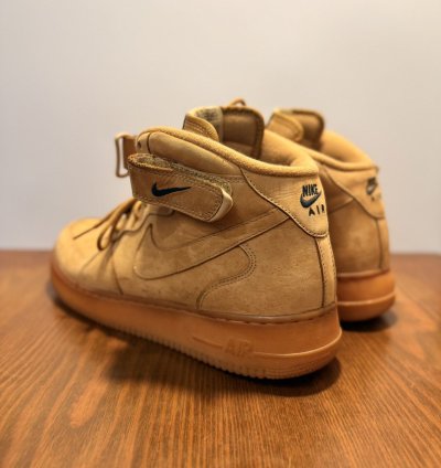 2014 Nike Airforce 1 Mid Flax