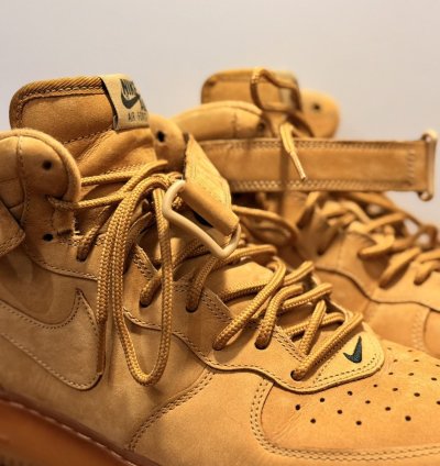 2014 Nike Airforce 1 Mid Flax