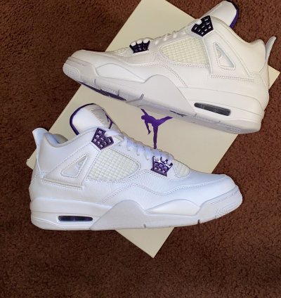Jordan 4 Metallic Purple
