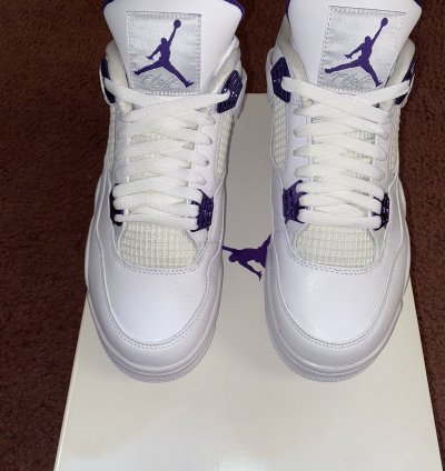 Jordan 4 Metallic Purple