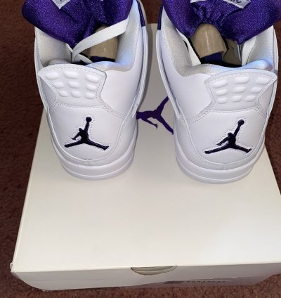Jordan 4 Metallic Purple