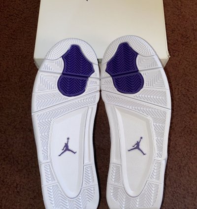Jordan 4 Metallic Purple