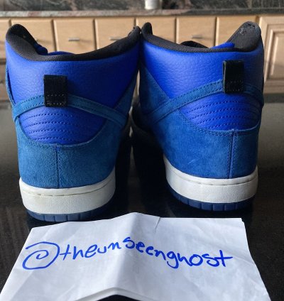 2014 Nike Dunk High Pro Sb Jpack Royal Blue size 11