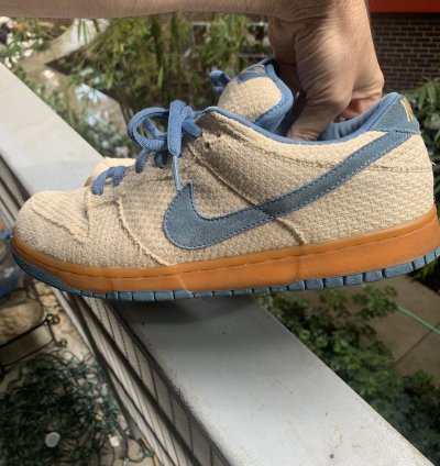 Nike Sb - Dunk Low Hemp Cascade Blue