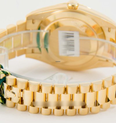 Rolex Day-date 40 Silver Roman Dial 18k Yellow Gold President
