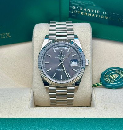 Rolex Day-date 40 Slate Dial