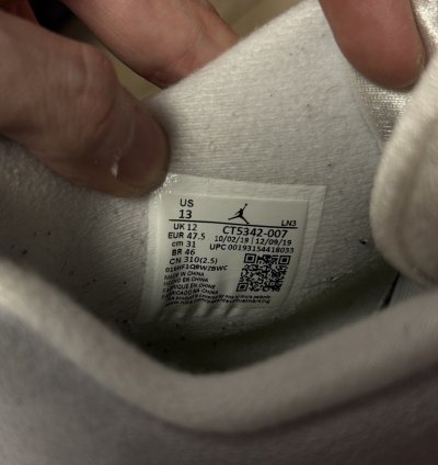 Jordan 4 Neon Size 13 Replacement Box Clean
