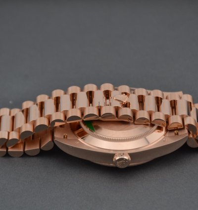 Rolex Day-date 40 Slate Ombr Dial Full Rose Gold 2024 New Release