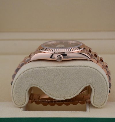 Rolex Day-date 40 Slate Ombr Dial Full Rose Gold 2024 New Release