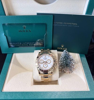 Rolex Daytona Or Jaune Ref 126508 Neuve 2024