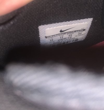 2014 Size 12 Supreme Nike Air Force 1 High Black World Famous