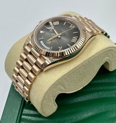 Rolex Day-date 40 Slate Ombre Black Roman