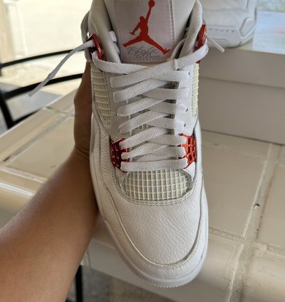 Jordan 4 Orange Metallic