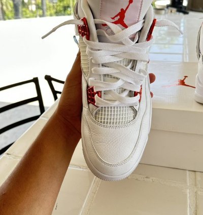 Jordan 4 Orange Metallic