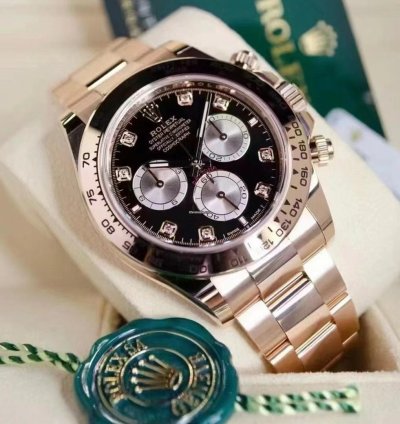 Rolex Daytona Or Rose Cadran Diamants New 2024