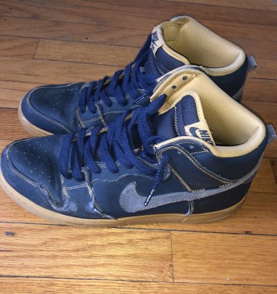 Nike Sb Dunk Anthracite Golden Straw