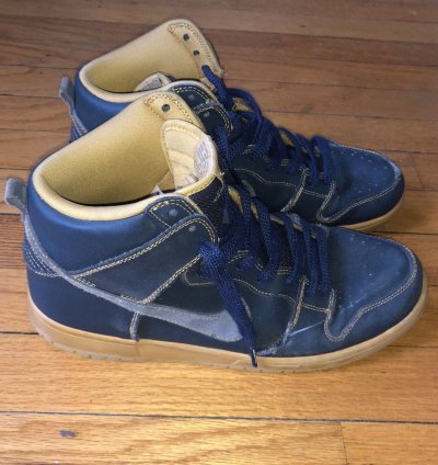 Nike Sb Dunk Anthracite Golden Straw