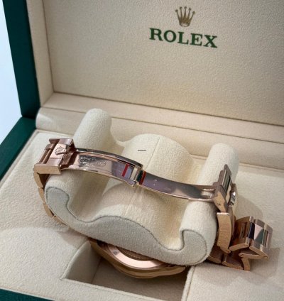 Rolex Daytona Oro Rosa Nuovo 2023 Quadrante In Diamanti Full Set Con Documenti Scatola Rolex