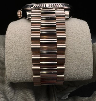 Rolex Day-date 40 Slate Ombre Roman Dial Unworn